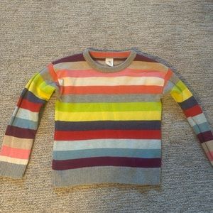 Gap girls striped sweater
